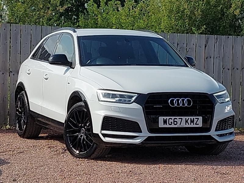 Audi Q3 2.0 Tdi 184 Quattro Black Edition S Tronic White