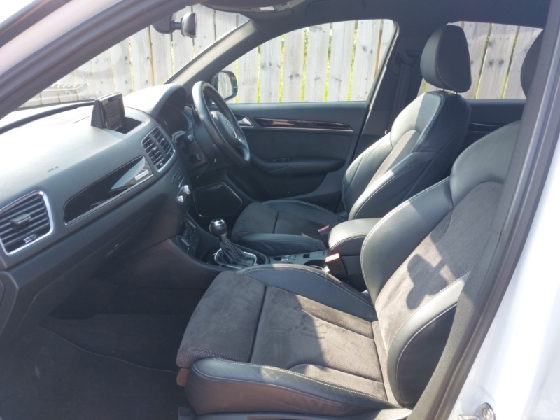 Audi Q3 2.0 Tdi 184 Quattro Black Edition S Tronic WG67KMZ White #5