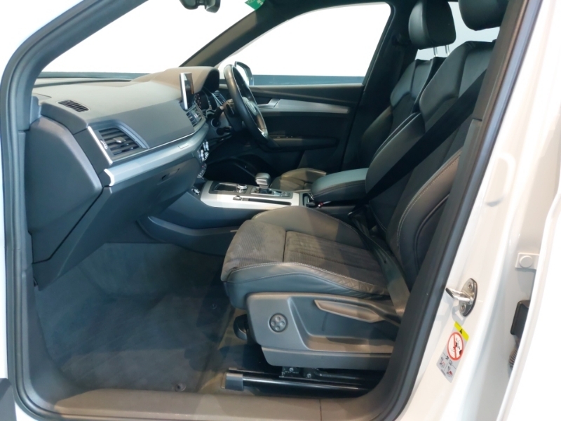 Audi Q5 40 Tdi Quattro S Line S Tronic DL68OUG White #5