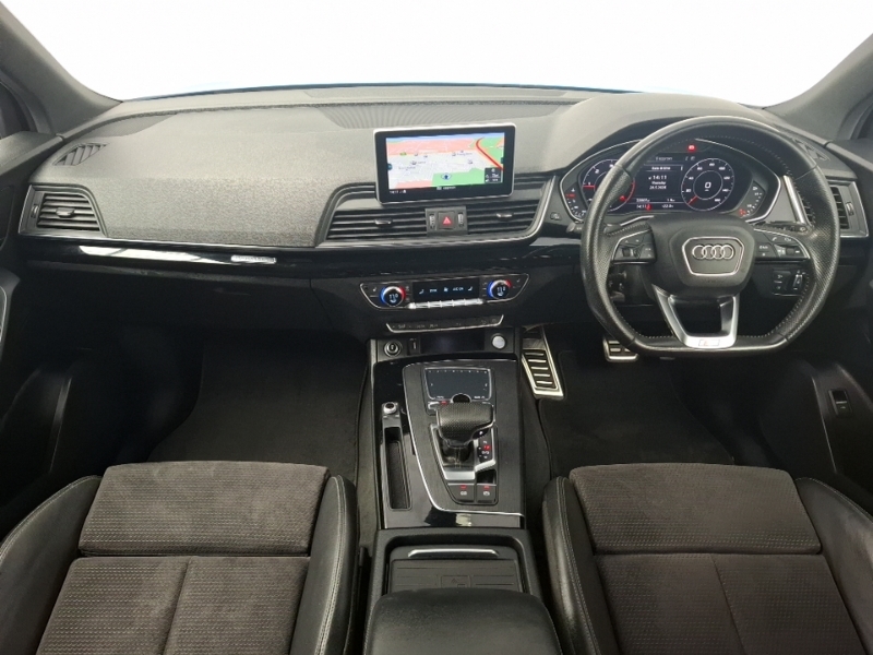 Audi Q5 40 Tdi Quattro Black Edition S Tronic KY69BAV Blue #3