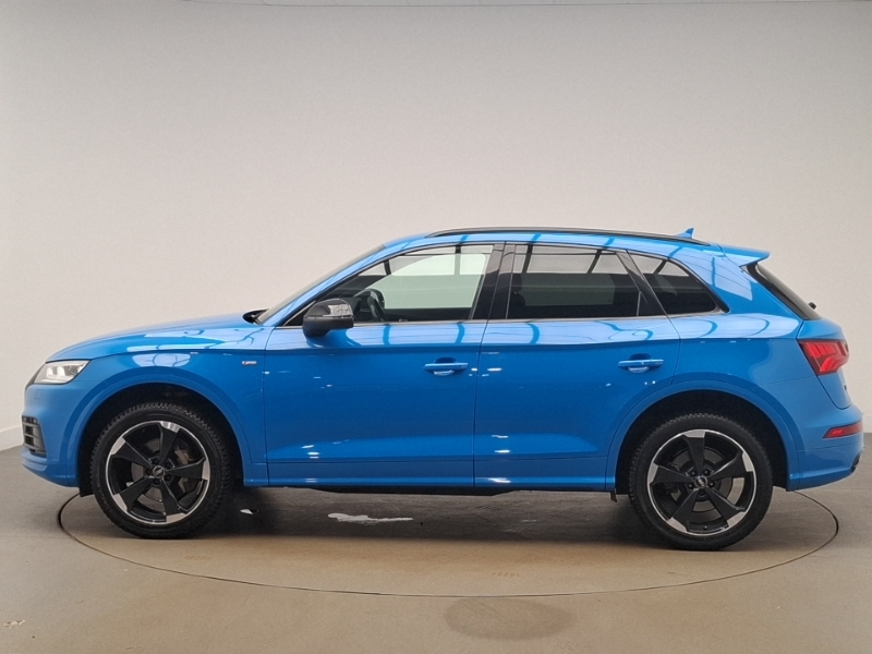 Audi Q5 40 Tdi Quattro Black Edition S Tronic KY69BAV Blue #4