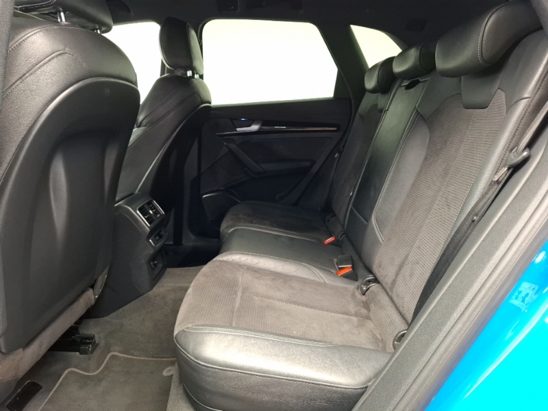 Audi Q5 40 Tdi Quattro Black Edition S Tronic KY69BAV Blue #6