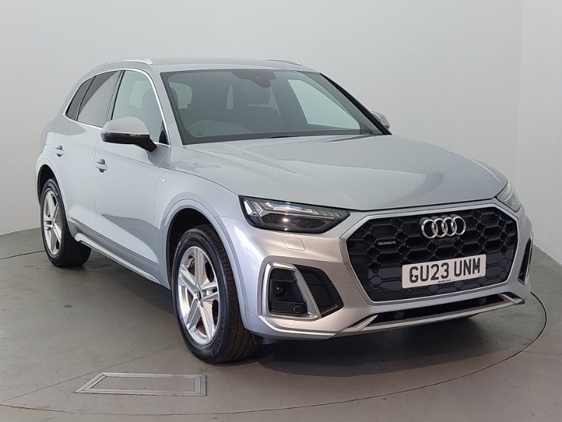 Audi Q5 40 Tdi Quattro S Line S Tronic Cs Silver