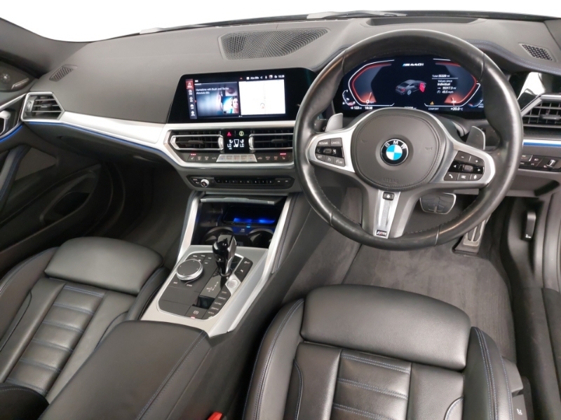 BMW 4 Series M440i Xdrive Mht Step Black #4