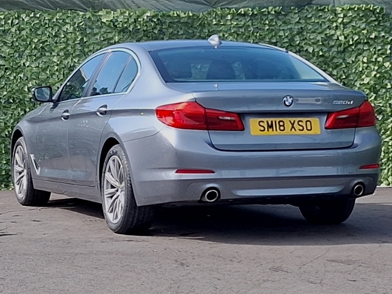 BMW 5 Series 520D Se SM18XSO Blue #2