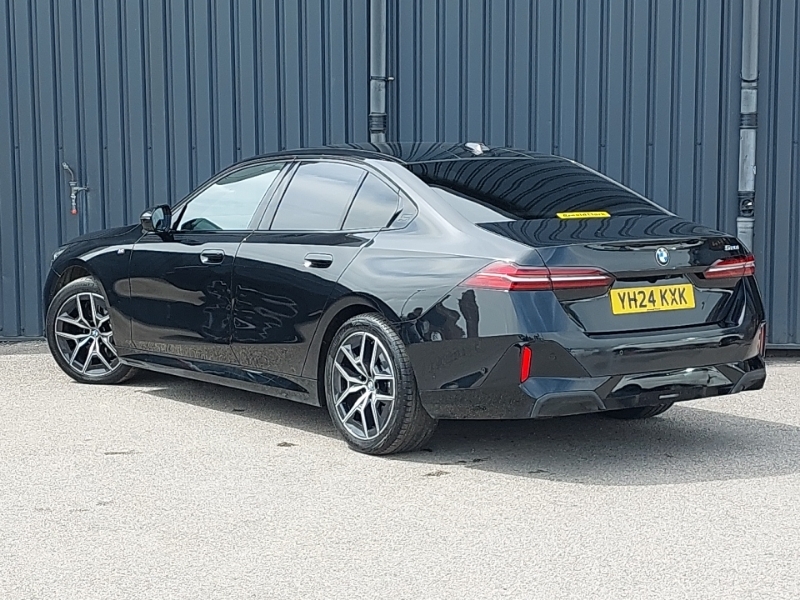 BMW 5 Series 520I M Sport Black #2