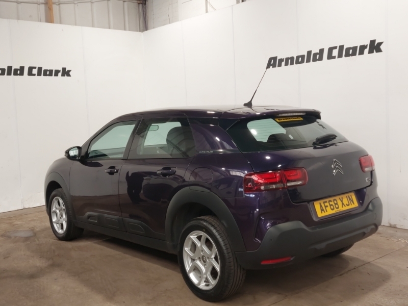 Citroen C4 Cactus 1.2 Puretech Feel 6 Speed AF68XJN Purple #2