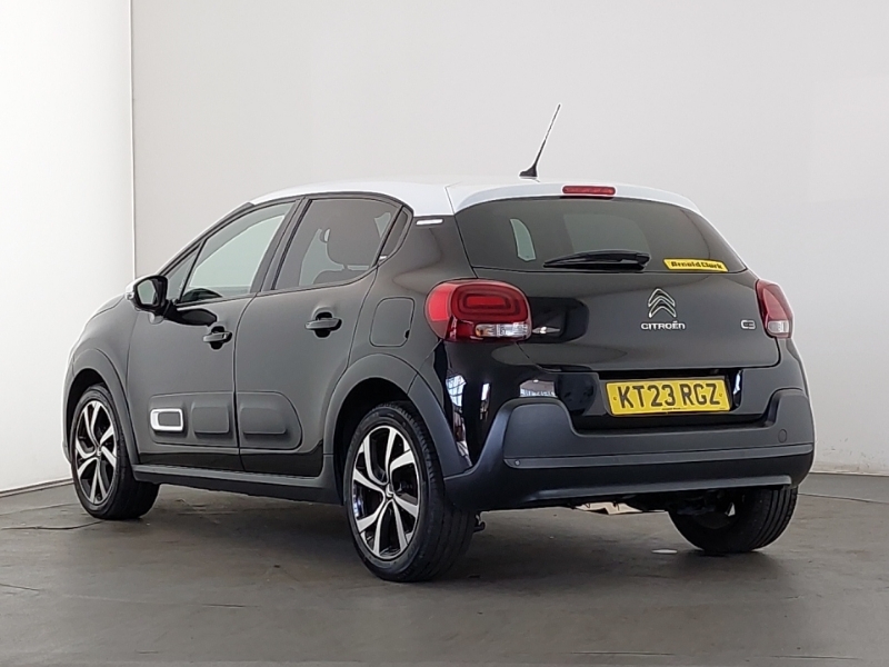 Citroen C3 1.2 Puretech 110 Shine Plus KT23RGZ Black #2