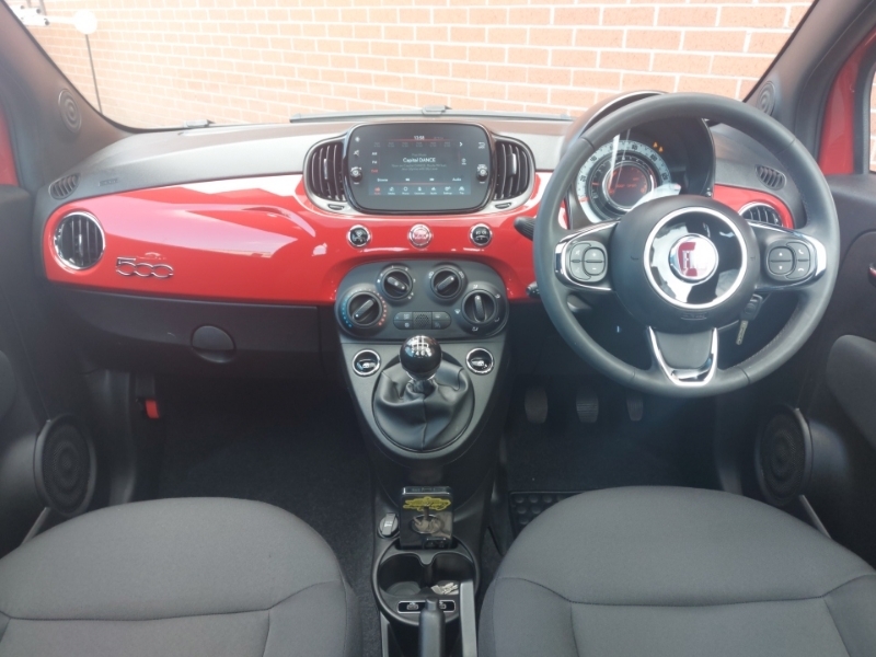 Fiat 500 1.0 Mild Hybrid YE73KBO Red #3