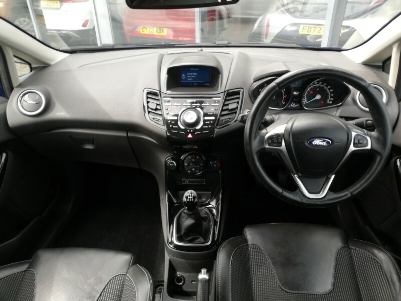 Ford Fiesta 1.0 Ecoboost Titanium X SF17FOO Blue #3