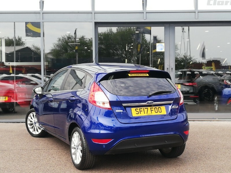Ford Fiesta 1.0 Ecoboost Titanium X SF17FOO Blue #2