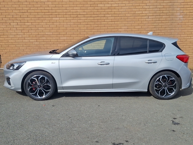 Ford Focus 1.0 Ecoboost 125 St-line X LL20XNZ Silver #4