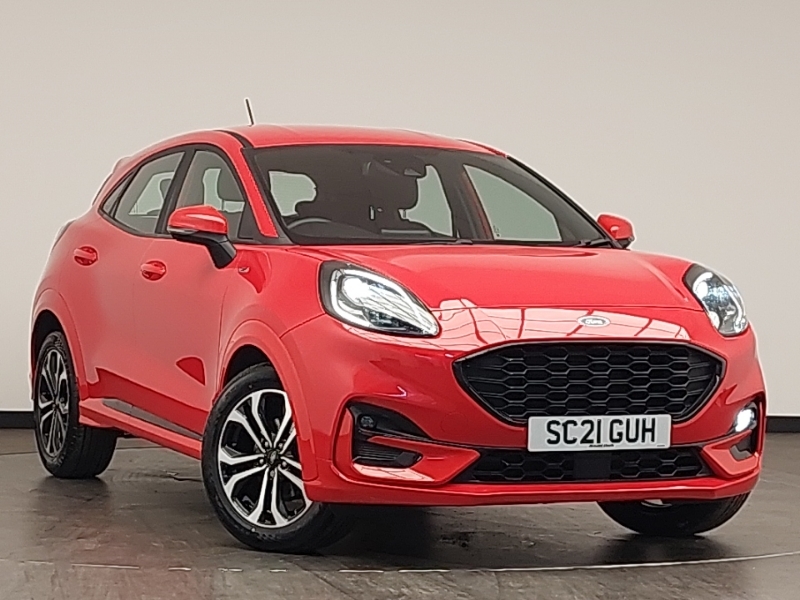 Ford Puma 1.0 Ecoboost Hybrid Mhev St-line Red