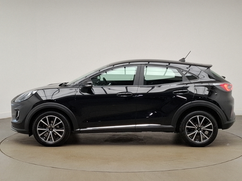 Ford Puma 1.0 Ecoboost Hybrid Mhev Titanium SD23WPO Black #4