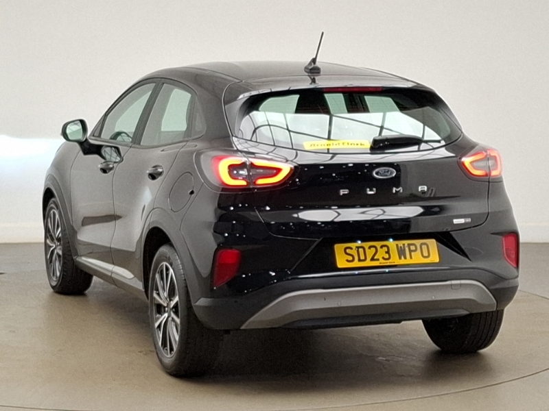 Ford Puma 1.0 Ecoboost Hybrid Mhev Titanium SD23WPO Black #2
