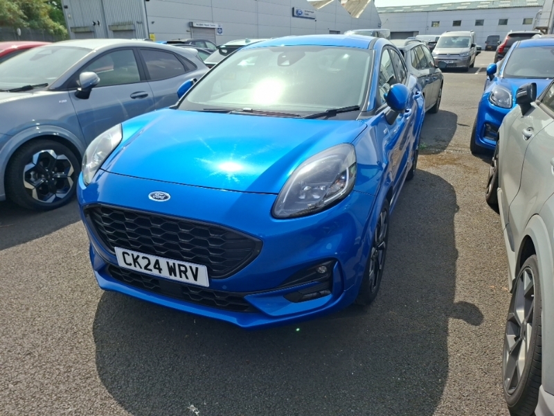 Ford Puma 1.0 Ecoboost Hybrid Mhev St-line X Blue