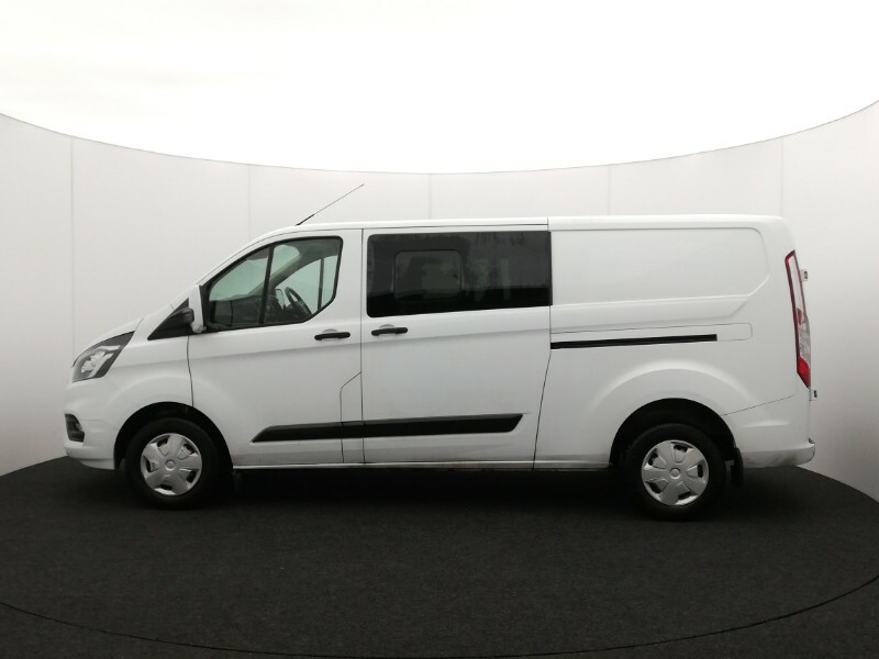 Ford Transit Custom 2.0 Ecoblue 130Ps Low Roof Dcab Trend Van SN72LSD White #4