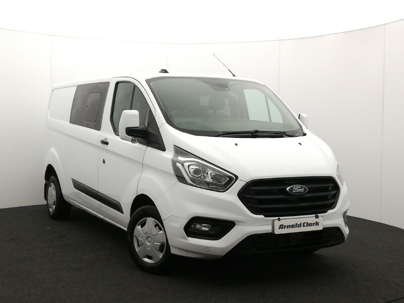 Ford Transit Custom 2.0 Ecoblue 130Ps Low Roof Dcab Trend Van White
