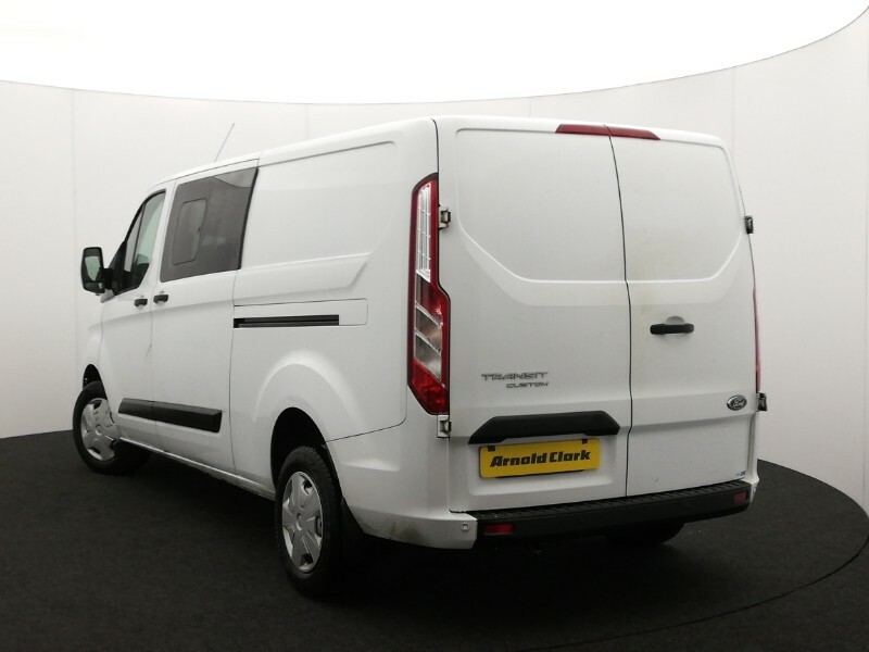 Ford Transit Custom 2.0 Ecoblue 130Ps Low Roof Dcab Trend Van SN72LSD White #2