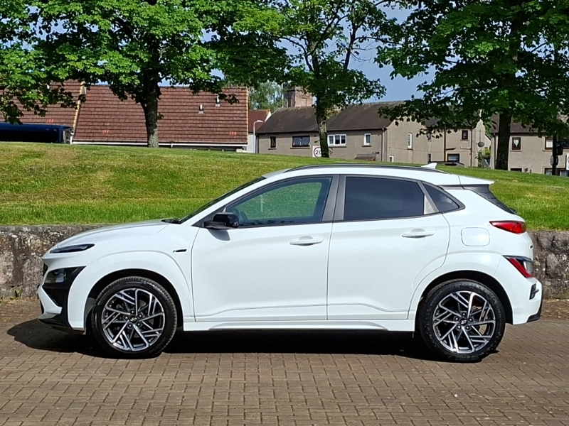 Hyundai Kona 1.0 Tgdi 48V Mhev N Line NU23WZE White #4