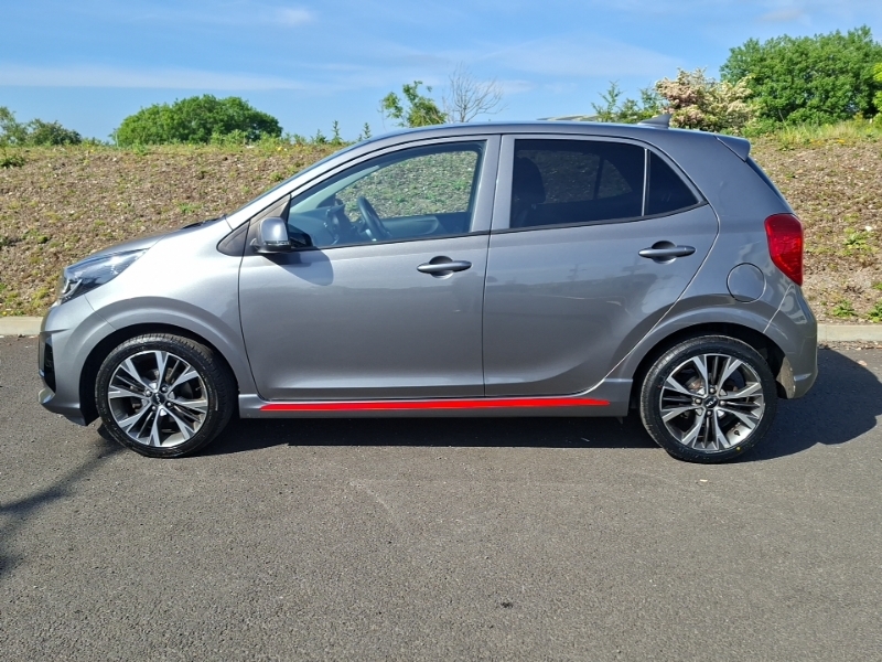 Kia Picanto 1.0 Gt-line 4 Seats SE73PJV Grey #4
