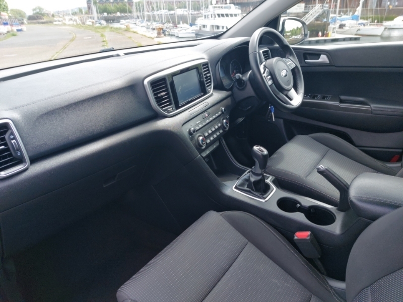 Kia Sportage 1.6 Gdi Isg 2 SC19OPW White #5