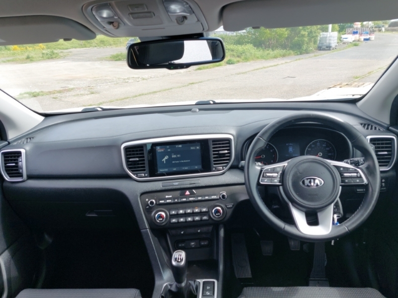 Kia Sportage 1.6 Gdi Isg 2 SC19OPW White #3