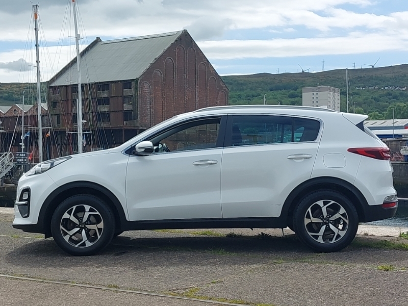 Kia Sportage 1.6 Gdi Isg 2 SC19OPW White #4