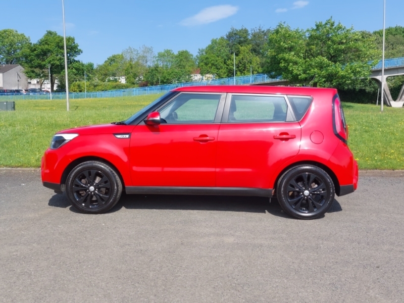 Kia Soul 1.6 Gdi Connect Red #4