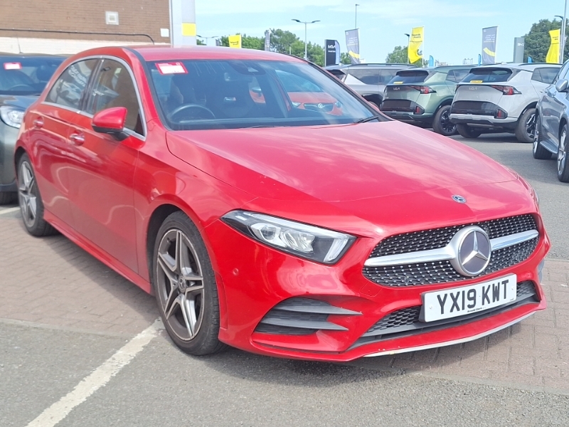 Mercedes-Benz A Class A180d Amg Line Premium Red