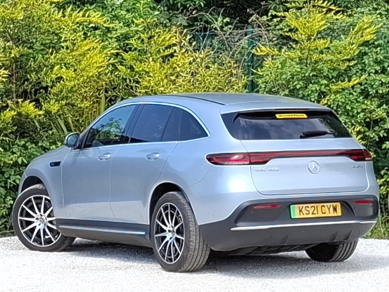 Mercedes-Benz EQC Eqc 400 300Kw Amg Line 80Kwh Silver #2
