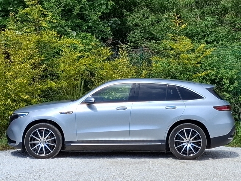 Mercedes-Benz EQC Eqc 400 300Kw Amg Line 80Kwh Silver #4