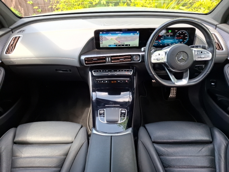 Mercedes-Benz EQC Eqc 400 300Kw Amg Line 80Kwh Silver #3