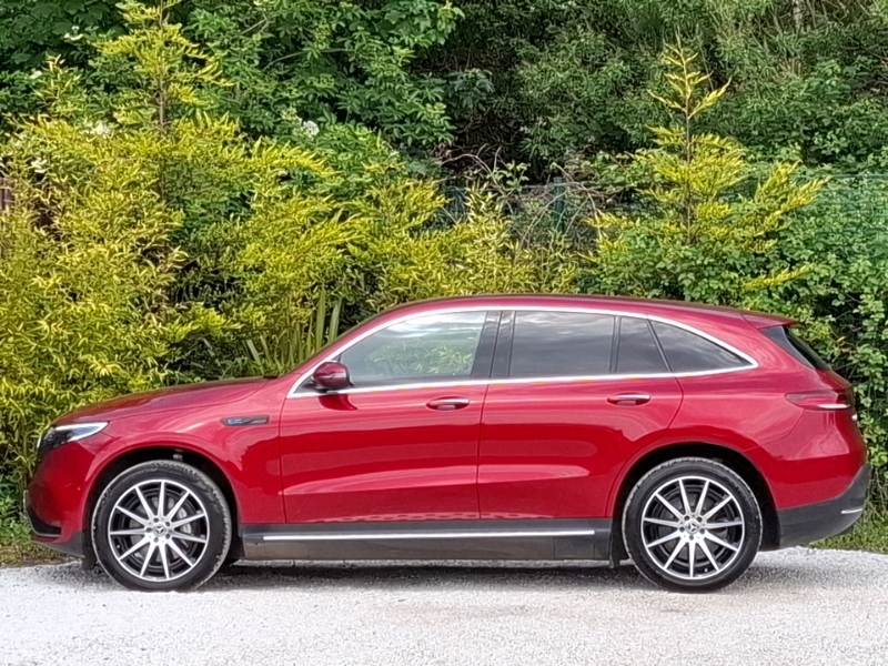 Mercedes-Benz EQC Eqc 400 300Kw Amg Line Edition 80Kwh KO73DXP Red #4