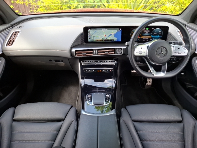 Mercedes-Benz EQC Eqc 400 300Kw Amg Line Edition 80Kwh KO73DXP Red #3