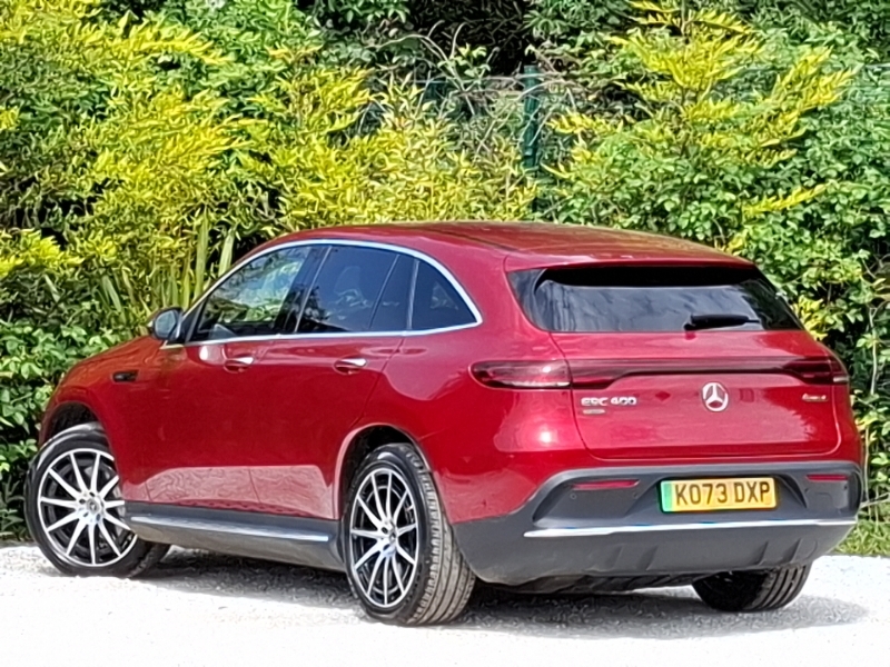 Mercedes-Benz EQC Eqc 400 300Kw Amg Line Edition 80Kwh KO73DXP Red #2