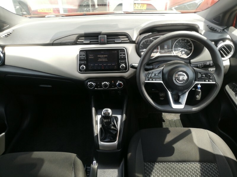 Nissan Micra 1.0 Ig-t 100 Acenta DX70ZNR Orange #2