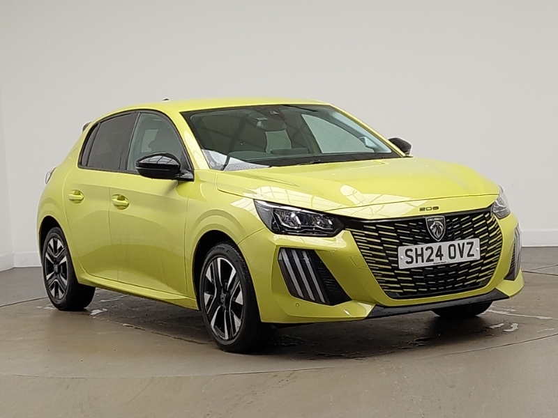 Peugeot 208 1.2 Hybrid 100 Allure E-dsc6 Yellow
