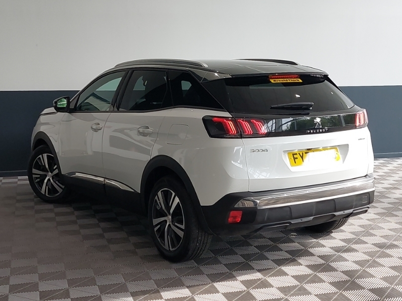 Peugeot 3008 1.6 Hybrid 180 Allure E-eat8 FY74SMU White #2