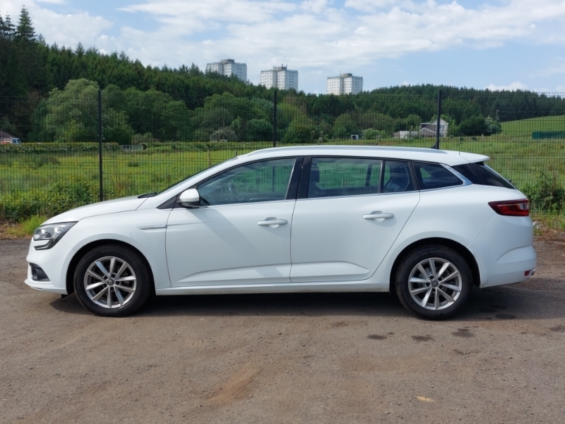 Renault Megane 1.5 Dci Dynamique Nav HV67OGM White #4