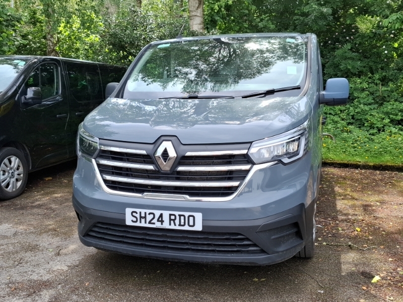 Renault Trafic Sl30 Blue Dci 130 Advance Van Grey