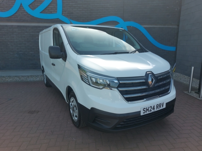 Renault Trafic Sl30 Blue Dci 130 Advance Van White