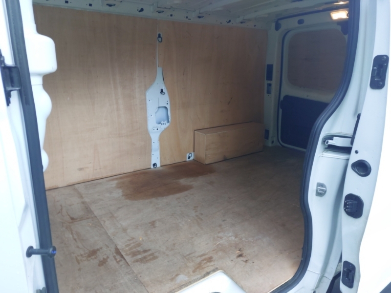 Renault Trafic Ll30 Blue Dci 130 Advance Van SG74JXW White #6