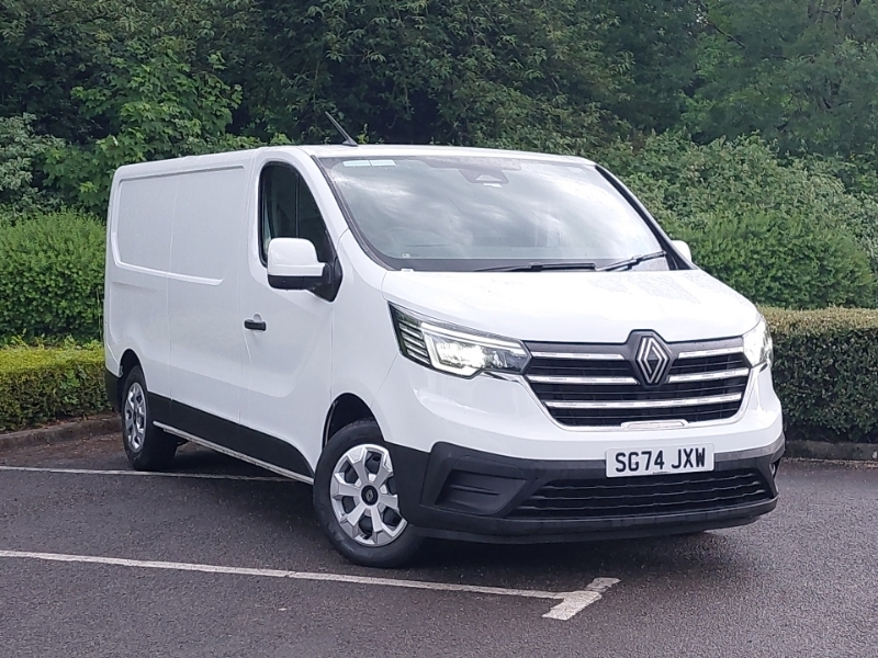 Renault Trafic Ll30 Blue Dci 130 Advance Van White