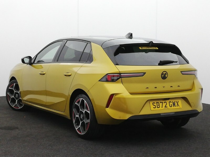 Vauxhall Astra 1.2 Turbo 130 Gs Line SD72GWX Yellow #2
