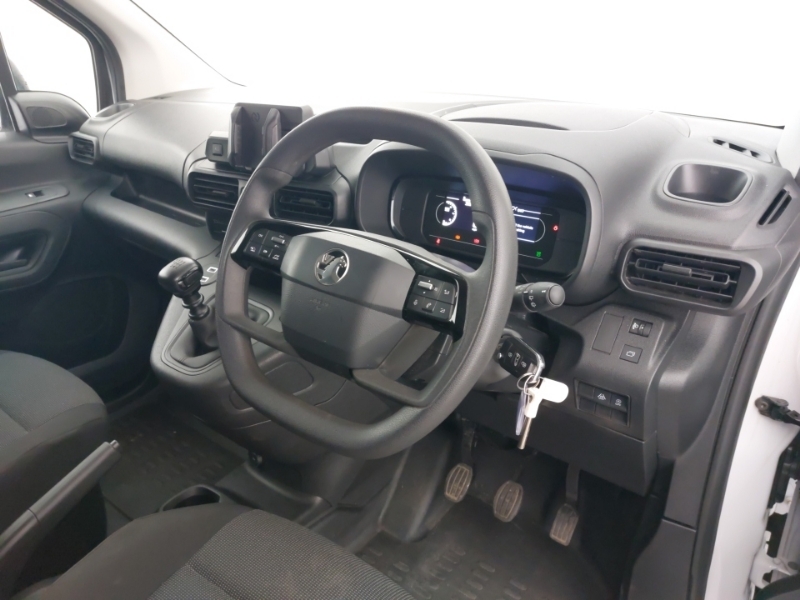 Vauxhall Combo 1.5 Turbo D 100Ps Prime H1 Van DY74XBA White #3