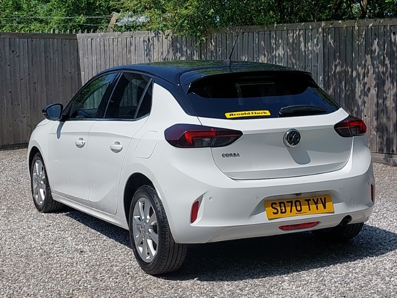 Vauxhall Corsa 1.2 Turbo Elite Nav SD70TYV White #2