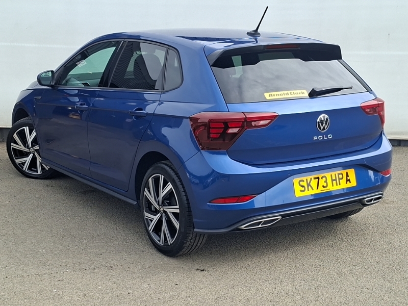 Volkswagen Polo 1.0 Tsi R-line SK73HPA Blue #2