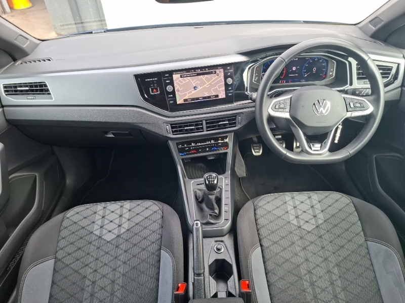 Volkswagen Polo 1.0 Tsi R-line SK73HPA Blue #3