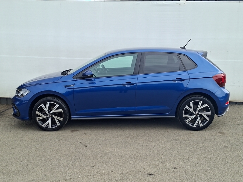 Volkswagen Polo 1.0 Tsi R-line SK73HPA Blue #4